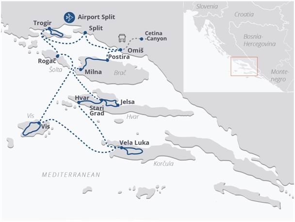 The Islands of Southern Dalmatia