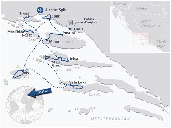The Islands of Southern Dalmatia